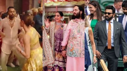 ആടിപ്പാടി ഹാര്ദ്ദിക്, അംബാനി കല്യാണത്തിൽ നിന്ന് വിട്ടുനിന്ന് രോഹിത് ശര്മ; പിണക്കമോയെന്ന് ആരാധകർ