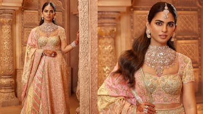 Isha Ambani looks ELEGANT as she wears rangkat ghagra for brother Anant Ambani's baraat 