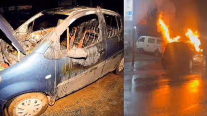 മലപ്പുറത്ത് ഓടിക്കൊണ്ടിരുന്ന കാർ കത്തി നശിച്ചു, ഡ്രൈവർ അത്ഭുതകരമായി രക്ഷപ്പെട്ടു