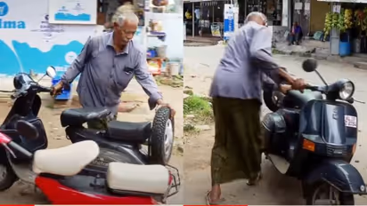 എത്ര കേടുപാട് പറ്റിയാലും ഞൊടിയിടയിൽ നന്നാക്കും;  50 വർഷമായി ചേതക് സ്കൂട്ടറുകൾ മാത്രം റിപ്പയർ ചെയ്യുന്ന സുലൈമാൻ