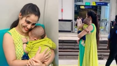 കുഞ്ഞിനൊപ്പം ഔട്ടിങ്; പോയ അതെ സ്പീഡിൽ തിരിച്ചെത്തിയെന്ന് ജിസ്‌മി, കാരണം ഇതായിരുന്നു