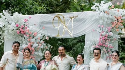 Varalakshmi Sarathkumar: கோலாகலமாக நடந்த வரலட்சுமியின் திருமணம்; வெளியான கியூட் போட்டோஸ்