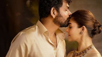 'വിഘ്‍നേശ് ശിവന്റെ സ്‍നേഹ ചുംബനം', ഫോട്ടോ പങ്കുവെച്ച് നയൻതാര