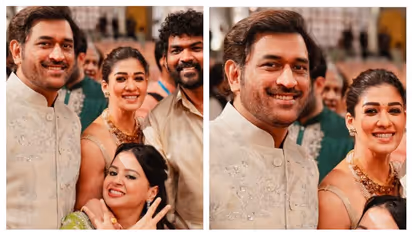 Anant Ambani, Radhika Merchant Wedding: Nayanthara, Vignesh Shivan share picture with MS Dhoni [PHOTOS]