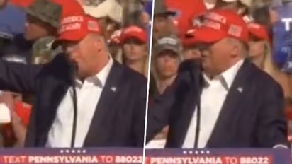 WATCH: The moment Donald Trump was shot at during campaign rally in Pennsylvania