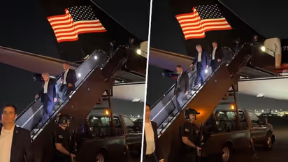 Donald Trump seen for first time after rally shooting incident | Watch video