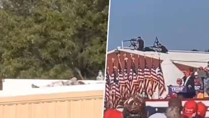 Donald Trump assassination bid: Viral videos show shooter on roof, Secret Services snipers in action (WATCH)
