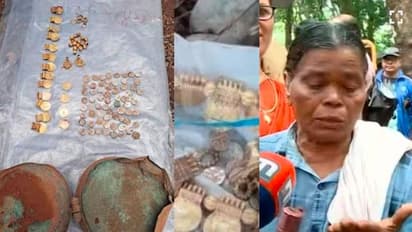 ರಬ್ಬರ್ ತೋಟದಲ್ಲಿ ಇಂಗು ಗುಂಡಿ ತೆಗೆಯುತ್ತಿದ್ದಾಗ  200 ವರ್ಷಗಳಿಗೂ ಹಳೆಯ ನಿಧಿ ಪತ್ತೆ