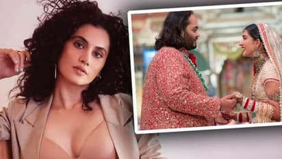 అంబాని పెళ్లికి వెళ్లిన స్టార్స్ ని తాప్సీ వెటకారం? ఇలా అనేసిందేంటి?