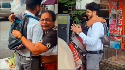 ಸಿಎ ಪಾಸ್ ಮಾಡಿದ ತರಕಾರಿ ಮಾರೋ ಮಹಿಳೆ ಮಗ:  ಖುಷಿಯಿಂದ ಹಿರಿಹಿರಿ ಹಿಗ್ಗಿದ ಅಮ್ಮ