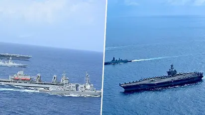 USS Theodore Roosevelt and Indian Navy conduct successful joint Indo-Pacific exercises