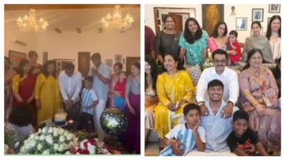 Sarathkumar: வரலட்சுமி கணவர் மற்றும் குடும்பத்துடன் சரத்குமார் கொண்டாடிய 70-ஆவது பிறந்தநாள்! வைரலாகும் வீடியோ!