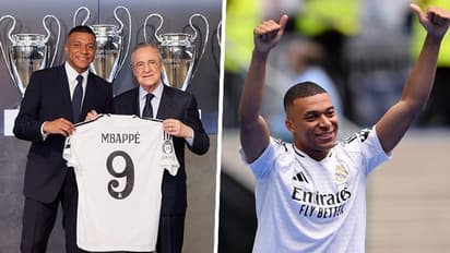 Kylian Mbappe unveiled as Real Madrid's new No.9 amidst record fanfare, says 'dream has come true' (WATCH)
