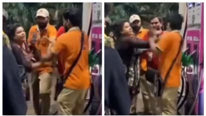 പെട്രോള് പമ്പ് ജീവനക്കാരന്റെ മുഖത്തടിക്കുന്ന സ്ത്രീയുടെ വീഡിയോ വൈറൽ; ചേരി തിരിഞ്ഞ് സോഷ്യൽ മീഡിയ