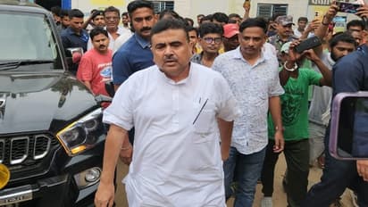 Kolkata rape-murder: Clashes erupt between police and BJP protesters, Suvendu Adhikari detained