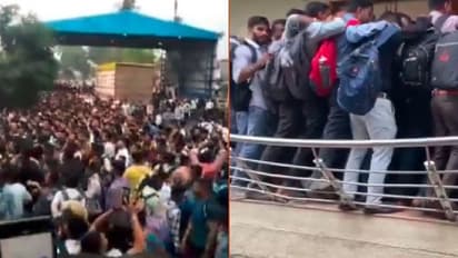 2216 ಹುದ್ದೆ, ಸಂದರ್ಶನಕ್ಕೆ ಸೇರಿದ್ದು ಮಾತ್ರ 25 ಸಾವಿರಕ್ಕೂ ಹೆಚ್ಚು ಜನ: ನೂಕಾಟ ತಳ್ಳಾಟ