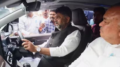 ದಕ್ಷಿಣ ಭಾರತದ ಮೊದಲ ಡಬಲ್ ಡೆಕ್ಕರ್ ಫ್ಲೈಓವರ್ ಪ್ರಾಯೋಗಿಕ ಸಂಚಾರಕ್ಕೆ ಡಿ.ಕೆ.ಶಿವಕುಮಾರ್ ಚಾಲನೆ