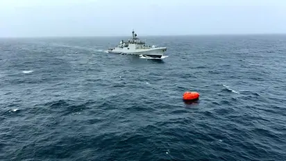 Indian Navy’s INS Teg rescues 8 Indians, one Sri Lankan national from capsized tanker MV Prestige Falcon