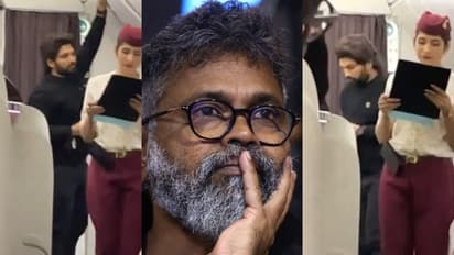 'പുഷ്പ 2' താടി എവിടെ? 'സംവിധായകനുമായുള്ള തര്ക്ക'ത്തിന്റെ ബാക്കിയോ? വൈറൽ വീഡിയോയിൽ അല്ലുവിനോട് ആരാധകര്