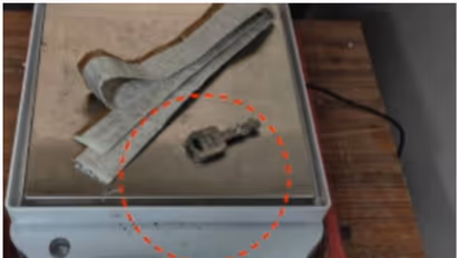 വിദേശത്ത് നിന്നു വന്ന യുവാവിന്റെ കൈയിലുണ്ടായിരുന്ന താക്കോലിൽ സംശയം; നിറംമാറ്റി കൊണ്ടുവന്നത് ലക്ഷങ്ങളുടെ സ്വർണം