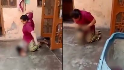 Uttarakhand: Mother brutally assaults minor son, sends video to husband amid family dispute (WATCH)