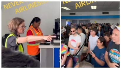 'മിണ്ടിപ്പോകരുത്'; യാത്രക്കാരോട് ചൂടായി എയർലൈന്‍ ജീവനക്കാരി, പിന്നാലെ മാപ്പ് പറഞ്ഞ് കമ്പനിയും 