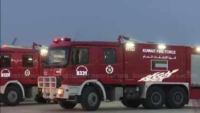 കുവൈത്തിൽ രണ്ടിടത്ത് തീപിടുത്തം