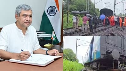 ರೈಲು ಸುರಕ್ಷತಾ ಕ್ರಮದ ಬಗ್ಗೆ ಕೇಂದ್ರ ಸಚಿವರು ಸಭೆ ನಡೆಸುತ್ತಿರುವಾಗಲೇ ಹಳಿ ತಪ್ಪಿದ ರೈಲು