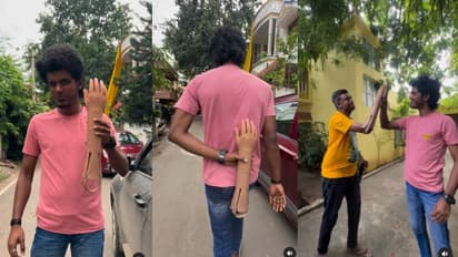 KPY Bala : ஒரு கை இன்றி கஷ்டப்பட்ட மாற்றுத்திறனாளி... கடவுள் போல் வந்து நம்பிக்‘கை’ தந்த பாலா - வைரல் வீடியோ