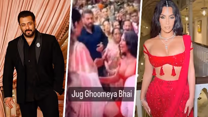 Netizens react on Salman Khan-Kim Kardashian's video at Anant Ambani's wedding (WATCH)