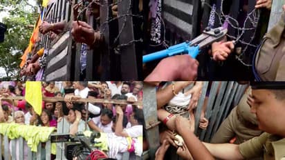 പള്ളികൾ ഏറ്റെടുക്കാനുള്ള നീക്കത്തിൽ വൻ പ്രതിഷേധം; വിശ്വാസികൾ തളർന്നുവീണു, നടപടിയിൽ നിന്ന് പൊലീസ് പിന്മാറി