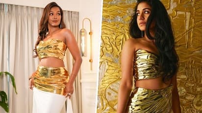 Influencer Sarah Sarosh recreates Radhika Merchant's Toga party dress in just Rs 7000