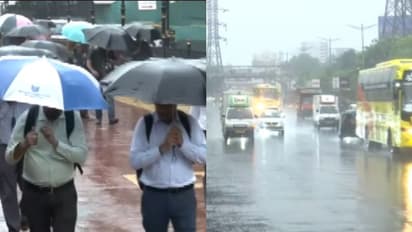 Mumbai rains: IMD issues 'red' alert as several parts of city experience heavy rainfall; Check details