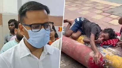 UP: Video of man receiving oxygen on roadside in Firozabad ignites criticism, DM dubs it 'misleading' (WATCH)