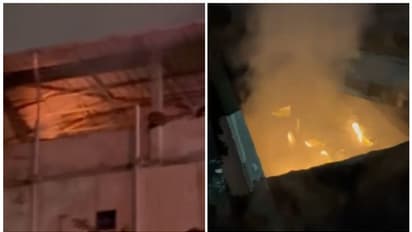 രാത്രിയിൽ സർവത്ര മാലിന്യവും കൂട്ടിയിട്ട് കത്തിച്ചത് കെട്ടിടത്തിന് മുകളിൽ; 2.5 ലക്ഷം രൂപ പിഴ ചുമത്തി നഗരസഭ