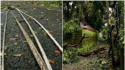 നിമിഷ നേരം കൊണ്ട് മിന്നൽ ചുഴലി വന്നു... പോയി; ഒന്നും രണ്ടുമല്ല 6 കോടിയുടെ നാശനഷ്ടം, പ്രതിസന്ധിയിലായി കെഎസ്ഇബി