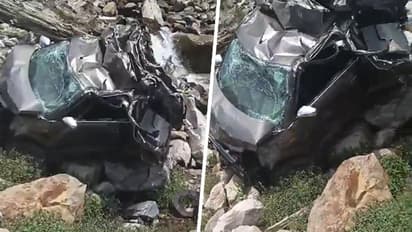 Anantnag accident: 5 children among 8 dead after car plunges into gorge (WATCH)