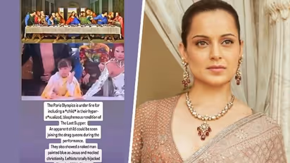 'Why can't sex remain a private matter?': Kangana Ranaut slams 'blasphemous' Paris Olympics opening ceremony