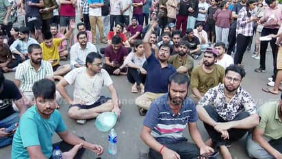 Delhi Waterlogging protest