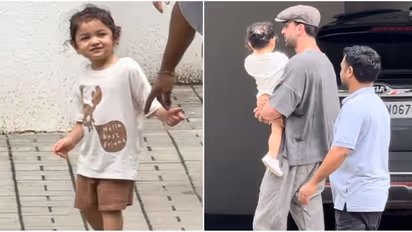 Ranbir Kapoor takes daughter Raha out for a morning stroll; fans gush over her 'cuteness' [WATCH]