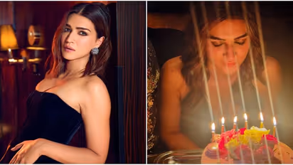 'Love and gratitude...', Kriti Sanon gives a peak into birthday celebration while in London for vacation