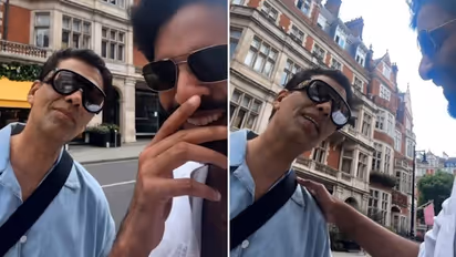 Here's what happened when a fan called Karan Johar UNCLE in London; see FUNNY video