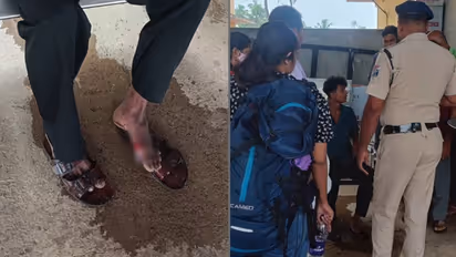 റെയിൽവെ സ്റ്റേഷനിലും രക്ഷയില്ല! ട്രെയിൻ കയറാനെത്തിയ യുവാവിനെ പ്ലാറ്റ്‍ഫോമിൽ വെച്ച് തെരുവുനായ ആക്രമിച്ചു