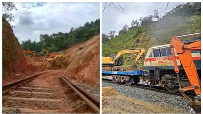 ಭೂಕುಸಿತದಿಂದ ಹಳಿ ಮೇಲೆ ಬಿದ್ದ ಮಣ್ಣು, ಇನ್ನು 15 ದಿನ ಮಂಗಳೂರು-ಬೆಂಗಳೂರು ರೈಲು ಸಂಚಾರ ಡೌಟ್!