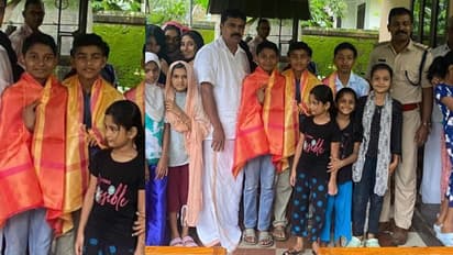 റോഡരികിൽ ഒരു സ്മാർട്ട് ഫോൺ, ഉടമസ്ഥനെ കണ്ടെത്തി തിരികെ നൽകി വിദ്യാർഥികൾ; നാടിന് അഭിമാനമായ കുട്ടികളെ ആദരിച്ചു