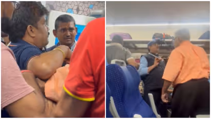 Viral Video: Elderly passenger slaps waiter for serving non-vegetarian meal on Vande Bharat Express [watch]