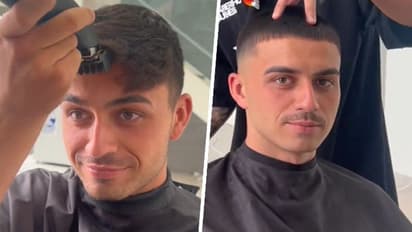 Barcelona star Pedri honours Euro 2024 promise with new look after Spain's triumph (WATCH)