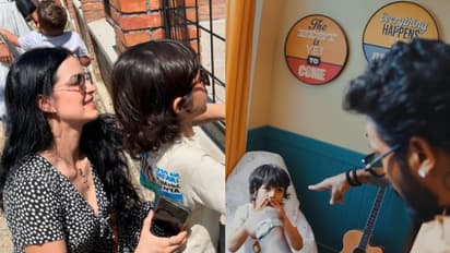 Natasa Stankovic makes special promise to son Agastya on his birthday; promises to never let him down [PHOTOS]