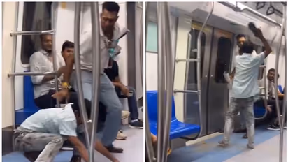  Delhi Metro Drama: Man uses slipper to assault passenger in Delhi metro train, video goes viral [watch]