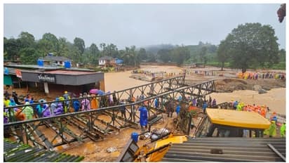 ബെയ്‍ലി പാലം ഒരുങ്ങുന്നു; രക്ഷാപ്രവര്‍ത്തനം ഏകോപിപ്പിച്ച് സൈന്യം, ദുരന്തഭൂമിയിലേക്ക് കൂടുതല്‍ സഹായങ്ങള്‍ 